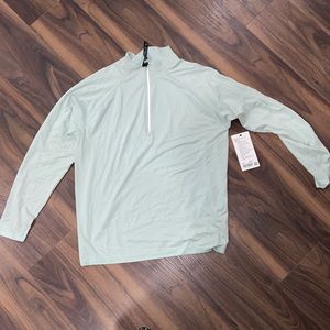 Lululemon Metal Vent tech 1/2 zip 2.0 size XXL color light mint